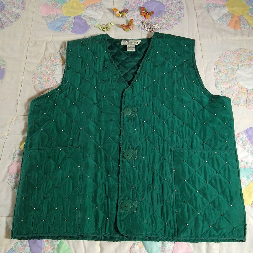 One Resource | 100% Silk Vest | Size L 🦋